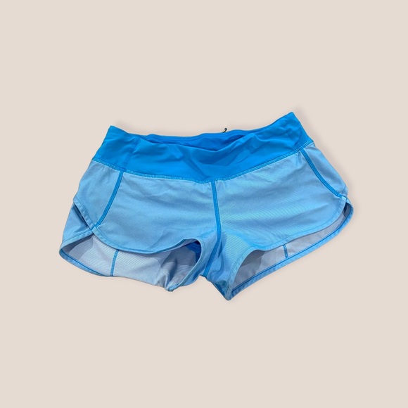 lululemon athletica Pants - Lululemon Running Shorts Blue Size 6